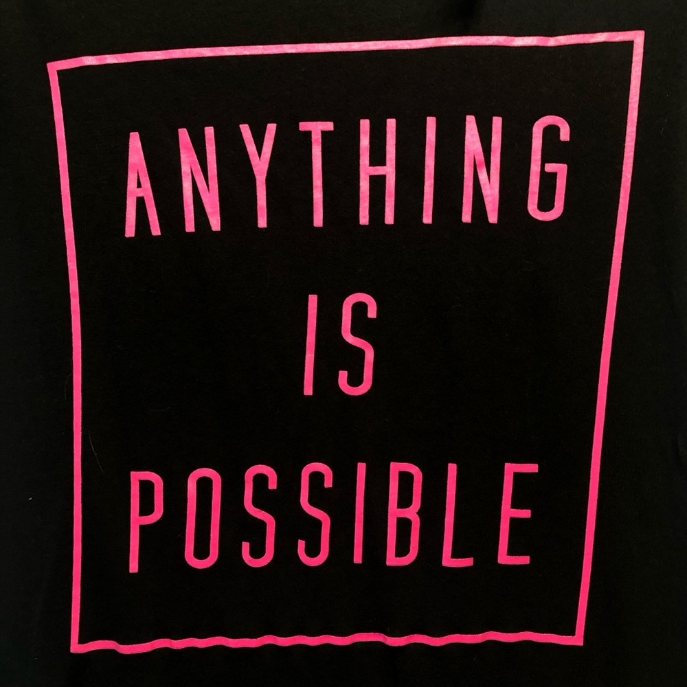 “Anything is possible” t shirt